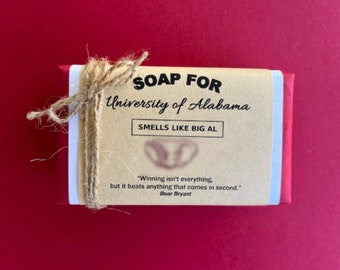 Alabama Soap - Bama Gift - Gift for Roll Tide Fans - University of Alabama
