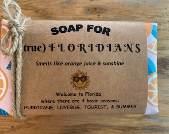 Florida Soap: Funny Sunshine State Gift
