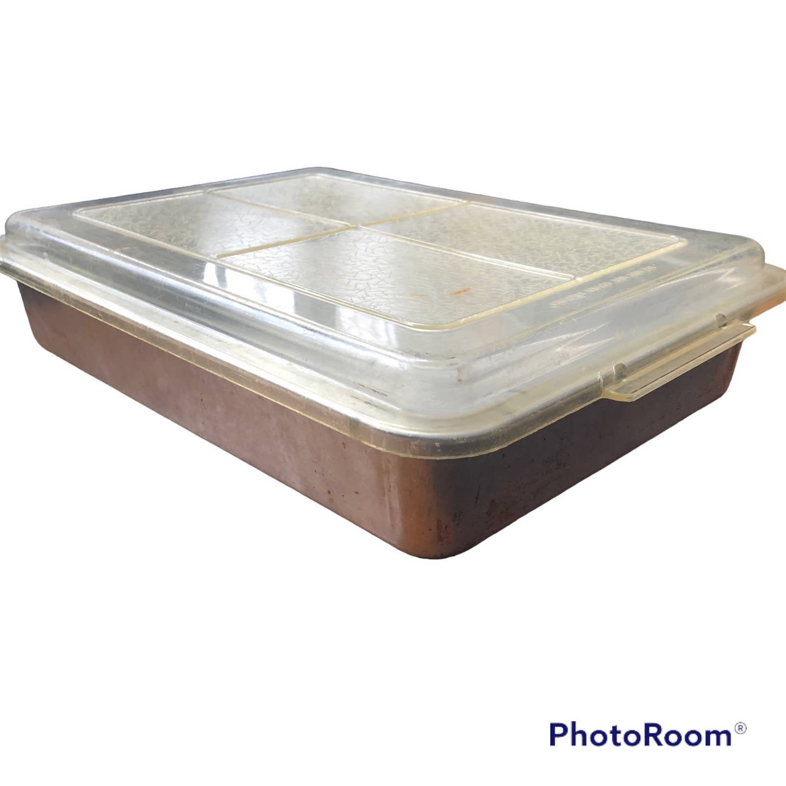13 X 9 REMA Air Bake, Double-wall, Insulated, Cake Baking Pan With Lid  Aluminum Plastic Lid 