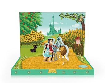 Personalised Adventures in Oz Music Box Card