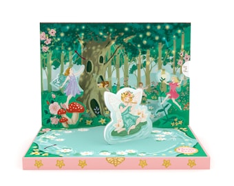 Personalised Fairyland Dream Music Box Card