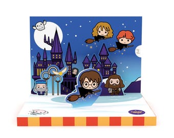 Hogwarts in the Snow Music Box Card