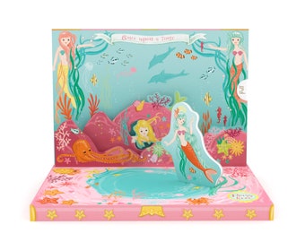 Personalised Mermaid Adventures Music Box Card