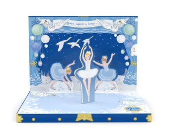 白鳥の湖オルゴールカード