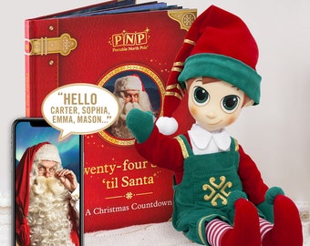 P.N.P Personalised Christmas Book And Do Good Elf Set