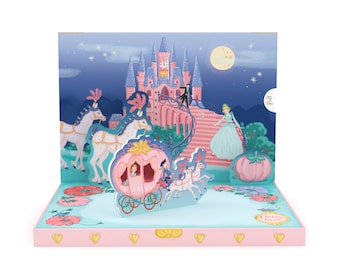 Cinderella Music Box Card | Moving Birthday Gift