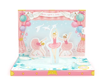 Personalised Ballerina Dream Music Box Card