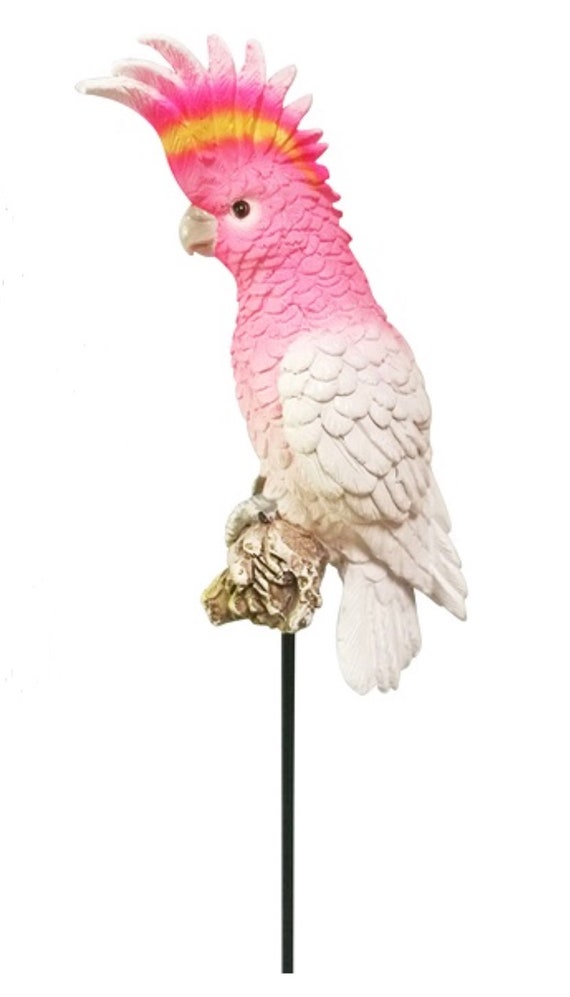 オウムのガーデンステークス3個セット - オーストラリア原産の鳥の屋外