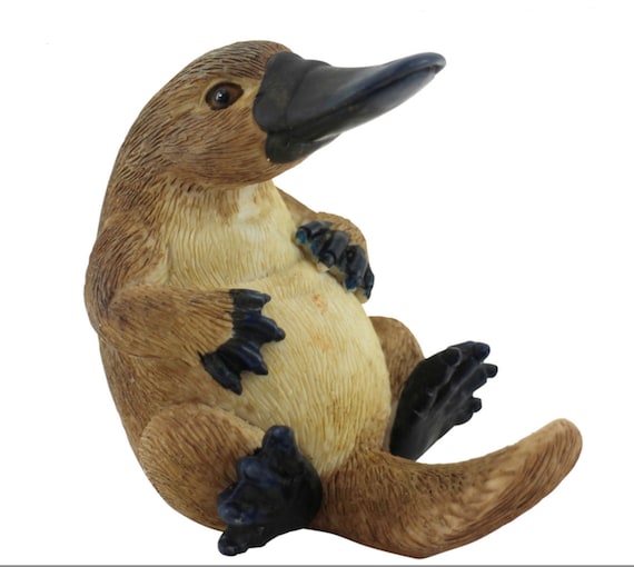 Baby Platypus Statue Ornament Figurine Garden Sculpture Australian Baby Platypus Statue Ornament Figurine Garden Sculpture Australian