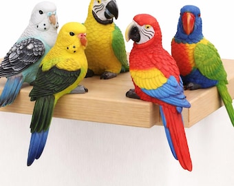 Vintage Animal Classics United Design Hand Painted Amazon Parrot