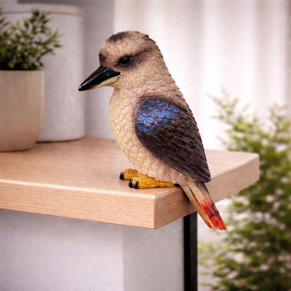 20cm Kookaburra Australian Native Bird Shelf Sitter Ornament