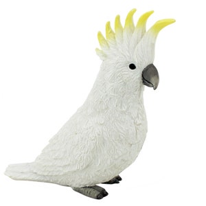 Cockatoo Australian Native Parrot Bird Home Ornament Figurine 9cm