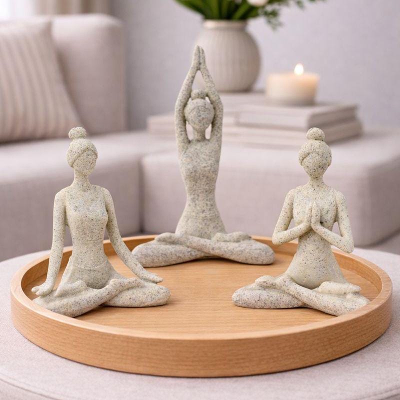 彫刻・オブジェ Vintage Wooden Handcrafted Yoga Figurine il_fullxfull.7854434031_db0h.jpg