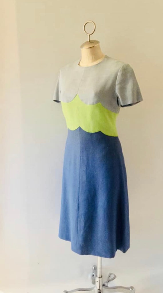 1960's Jay Anderson for Elizabeth Arden Colorblock