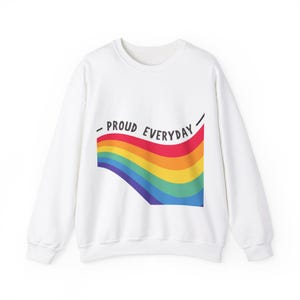 Proud Everyday Unisex Heavy Blend™ Crewneck Sweatshirt - Pride