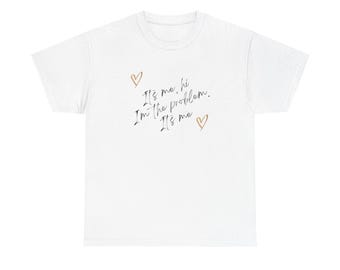 Anti-Hero It's Me Hi I'm the Problem  Unisex Heavy Cotton Tee
