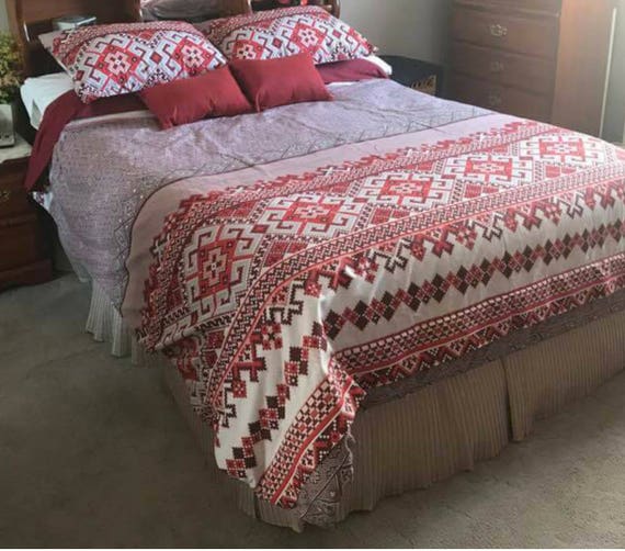 Free Shipping Last On Stock Queen Size Duvet Cover Set Etsy