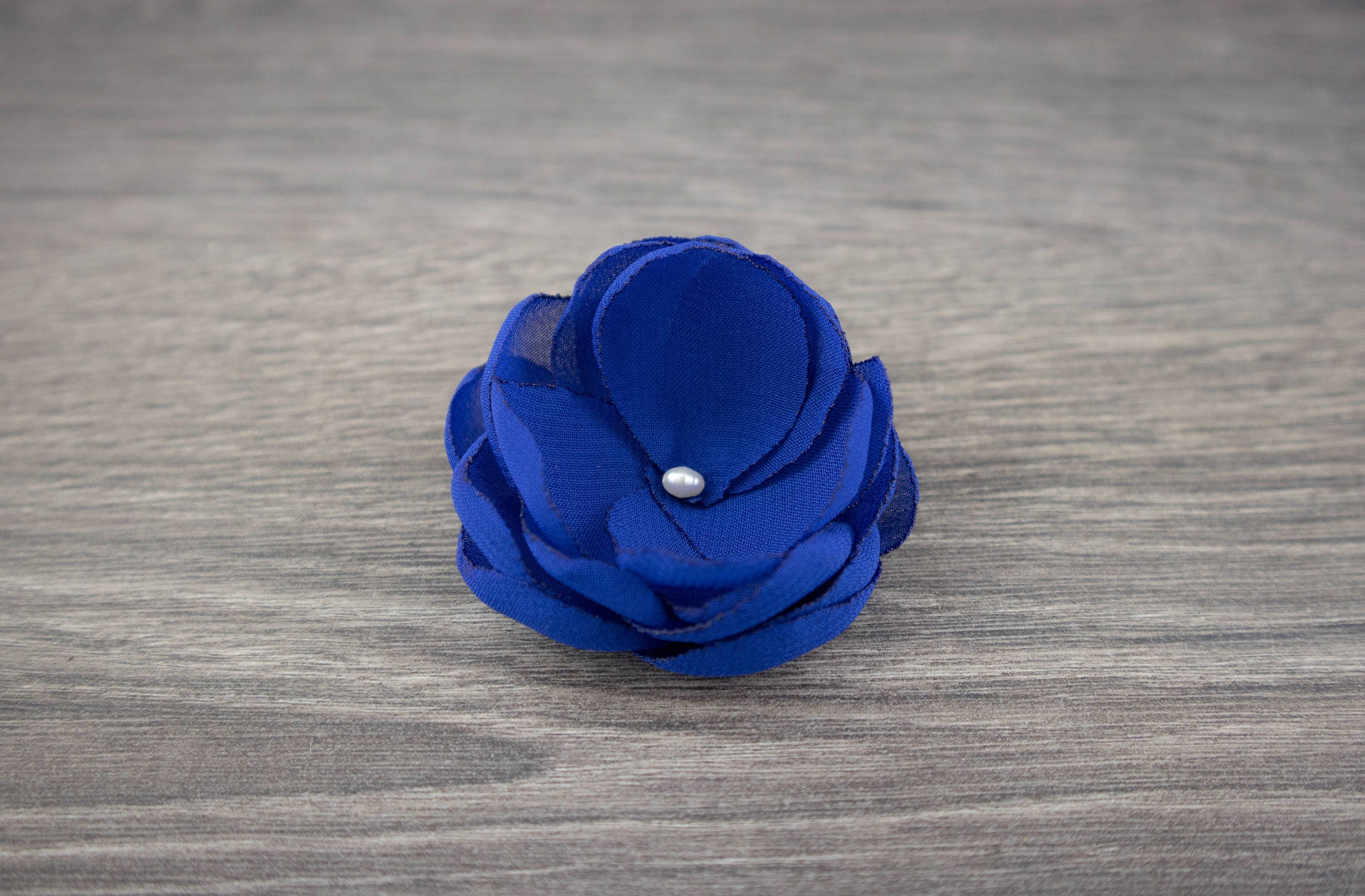 Blue Flower Hair Bands - wide 4