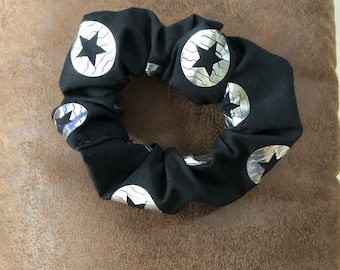 Winter Soldier Hair Scrunchie, Gift For Marvel Fans
