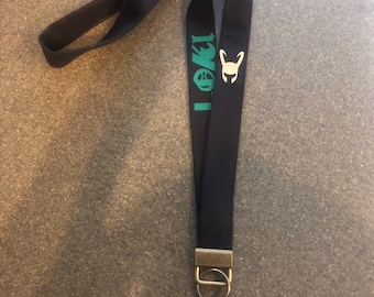 Loki Neck Long Lanyard, Key Holder, Badge Holder