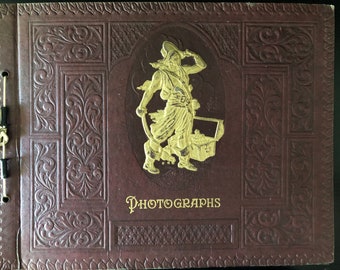 Pirate Themed Photo Album - Large - 15 by 11 1/2 inches - Harlich - Molded/Embossed Cover