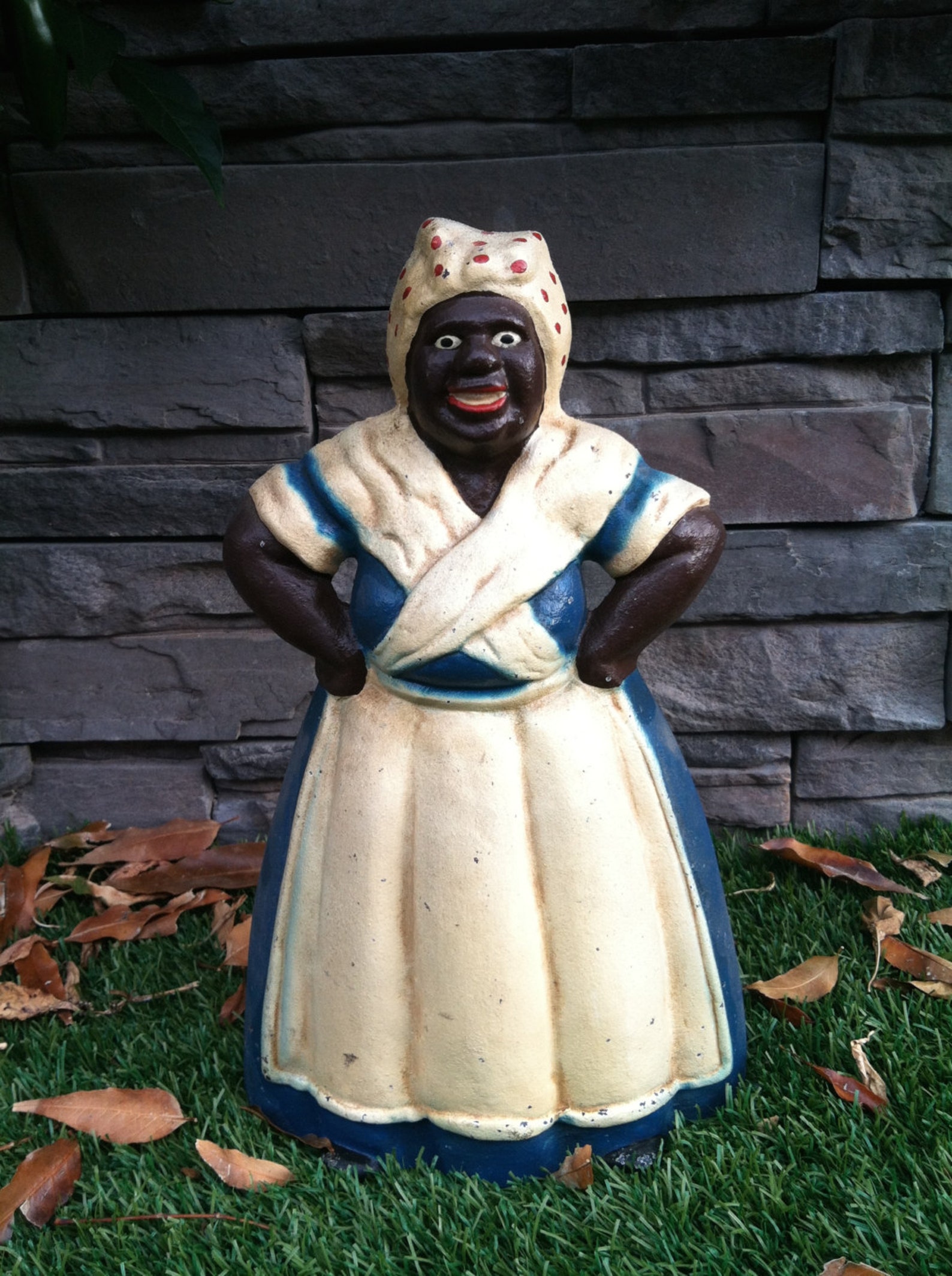 Original Wilton Cast Iron Doorstop Mammy Aunt Jemima Etsy