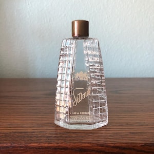 1930&#39;s 1940&#39;s Vintage Perfume Bottle - St. Denis of New York - Eau de Cologne Perfume Bottle