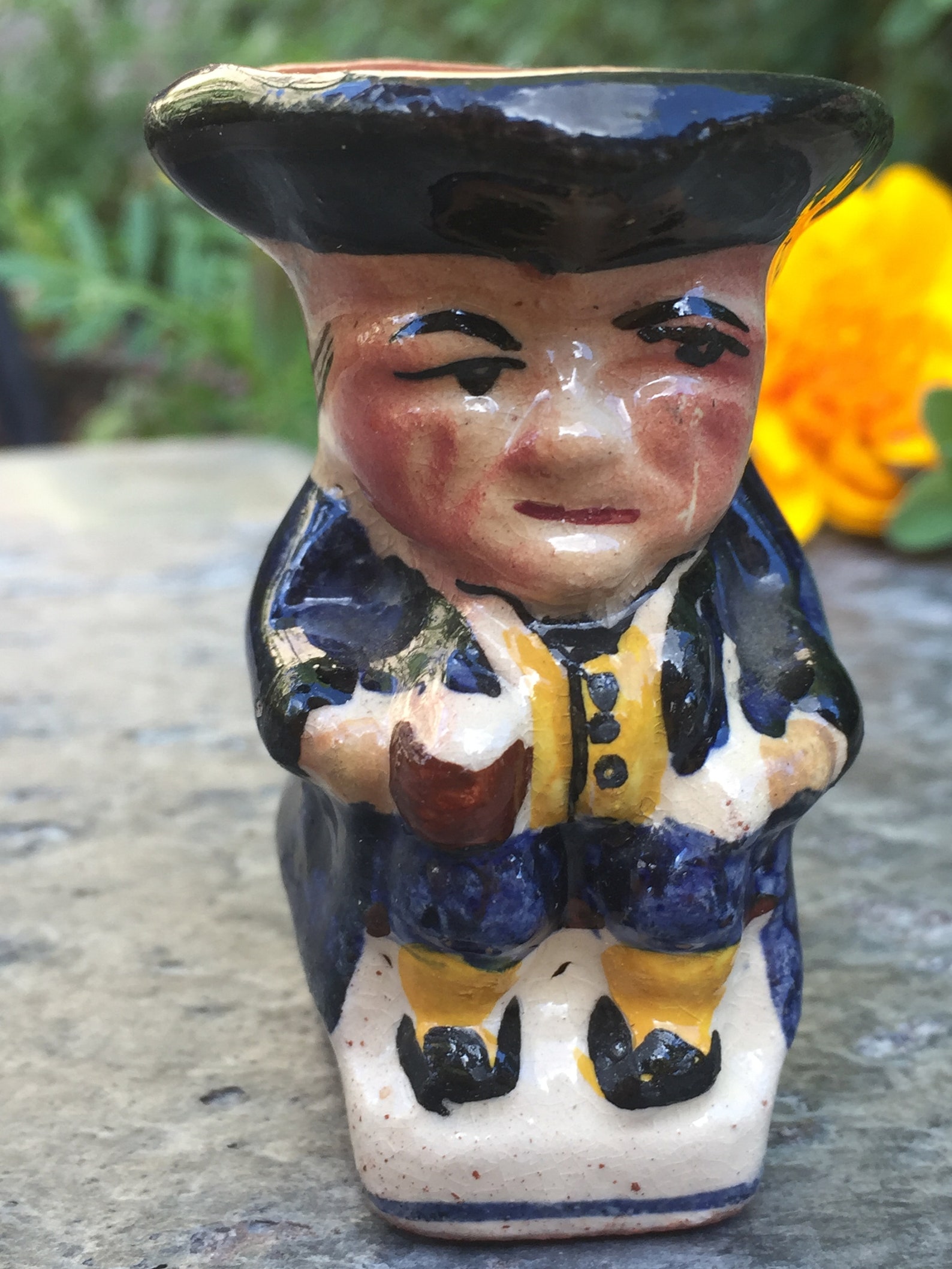 English Miniature Toby Jug Made in England 2 1/4 inches Etsy