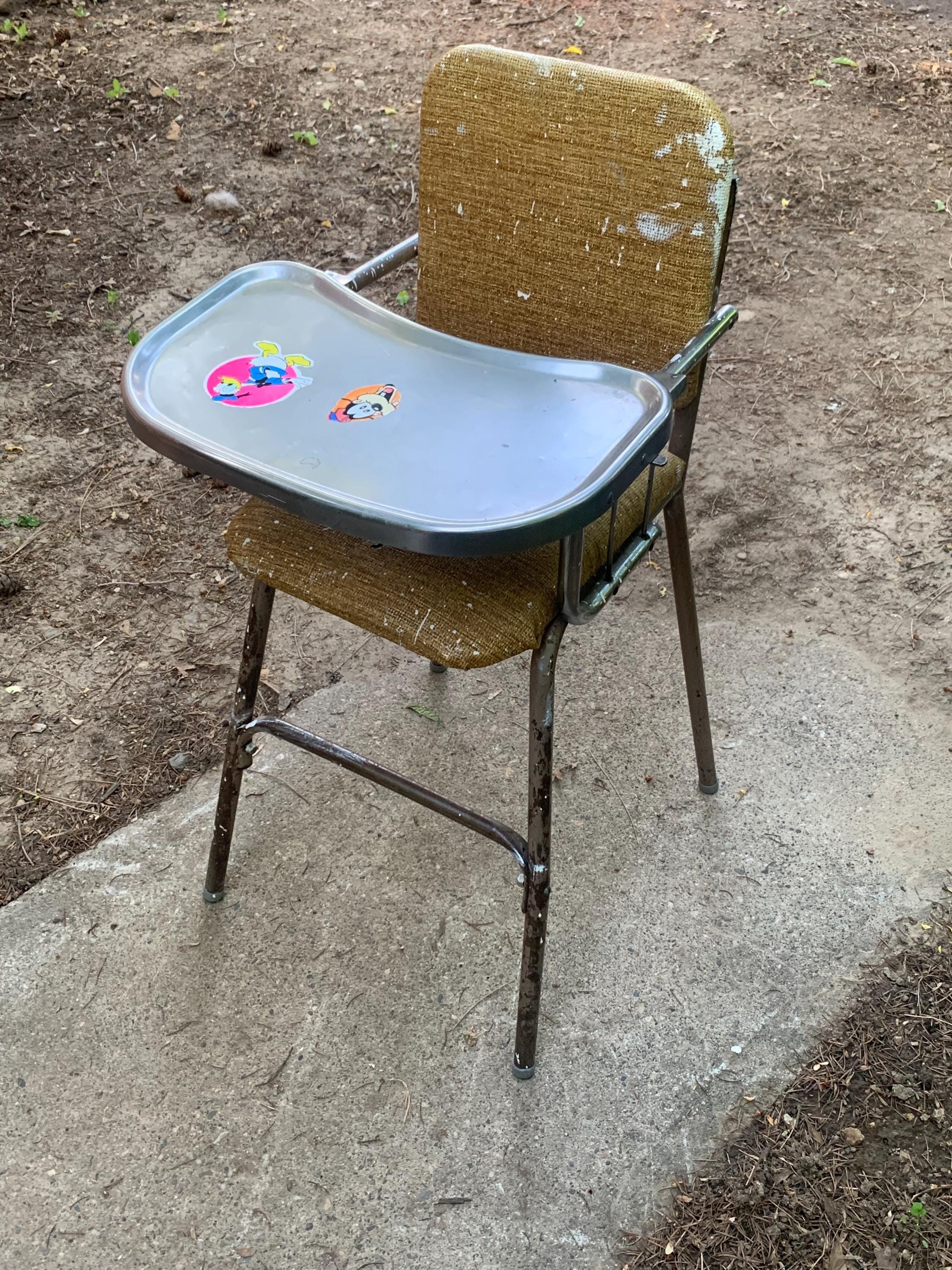 家具 Vtg Humilton Cosco Child Chair VTG Cosco Household Products MCM Child/Toddler Green Chair