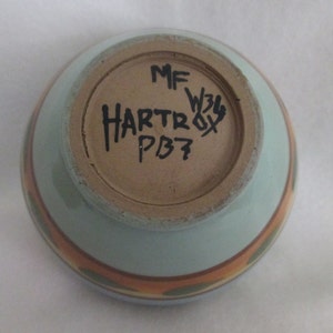Vintage Hartrox Castleford Stoneware Art Pottery Bowl by Hartleys of Yorkshire Bild 5