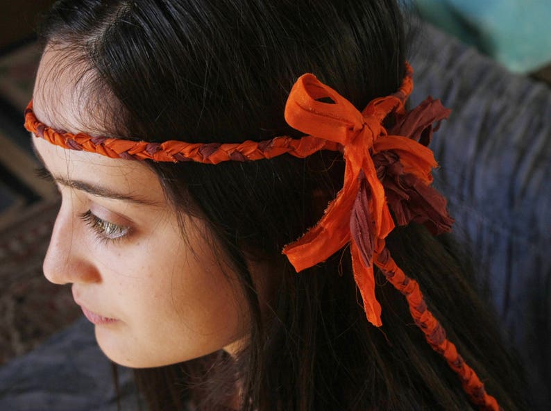 Hippie Carnival Headpiece Forehead Headband Head Bands For Etsy