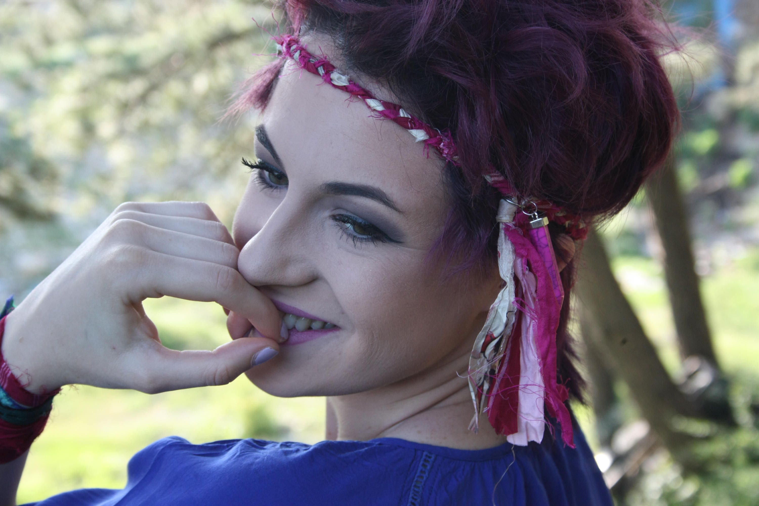 Hippie Forehead Headband Carnival Headpiece Head Bands For Etsy