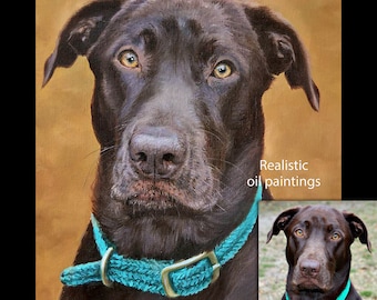 Birthday Gift | Custom Pet Portrait | Pet memorial | Custom Pet Portrait Art | Original Painting of your Pet | Custom Dog or Cat Portrait