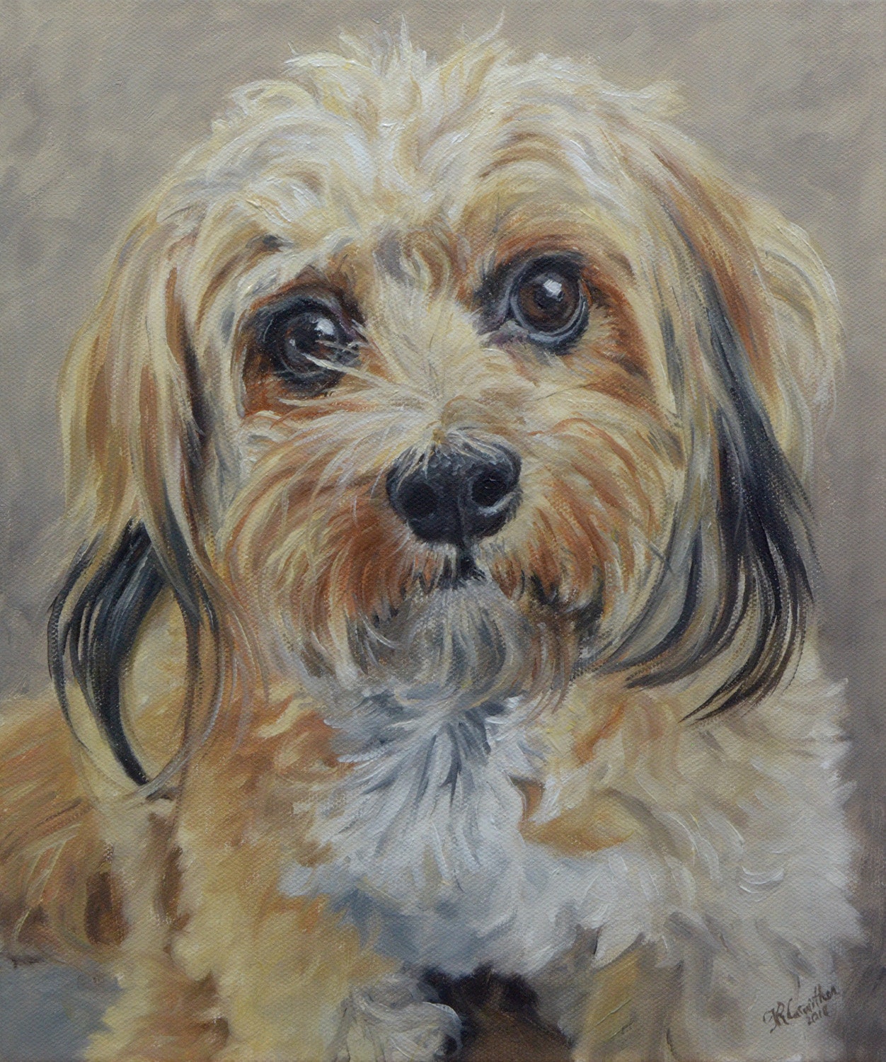 Ritratto di animale ritratto di cane pittura per cani Etsy
