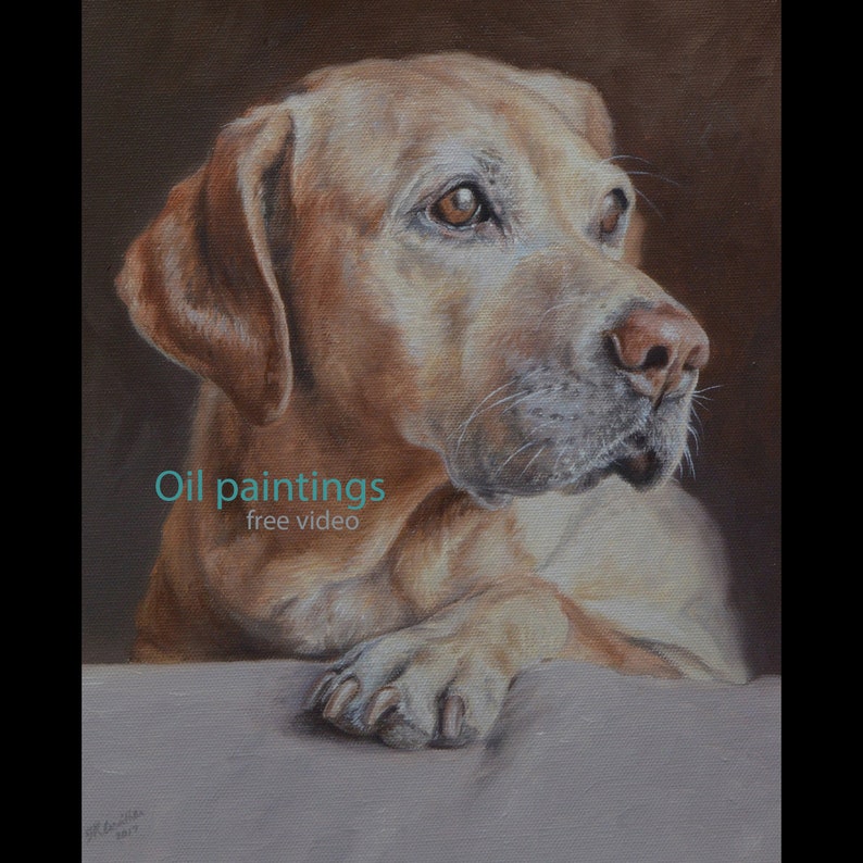 custom dog paintings