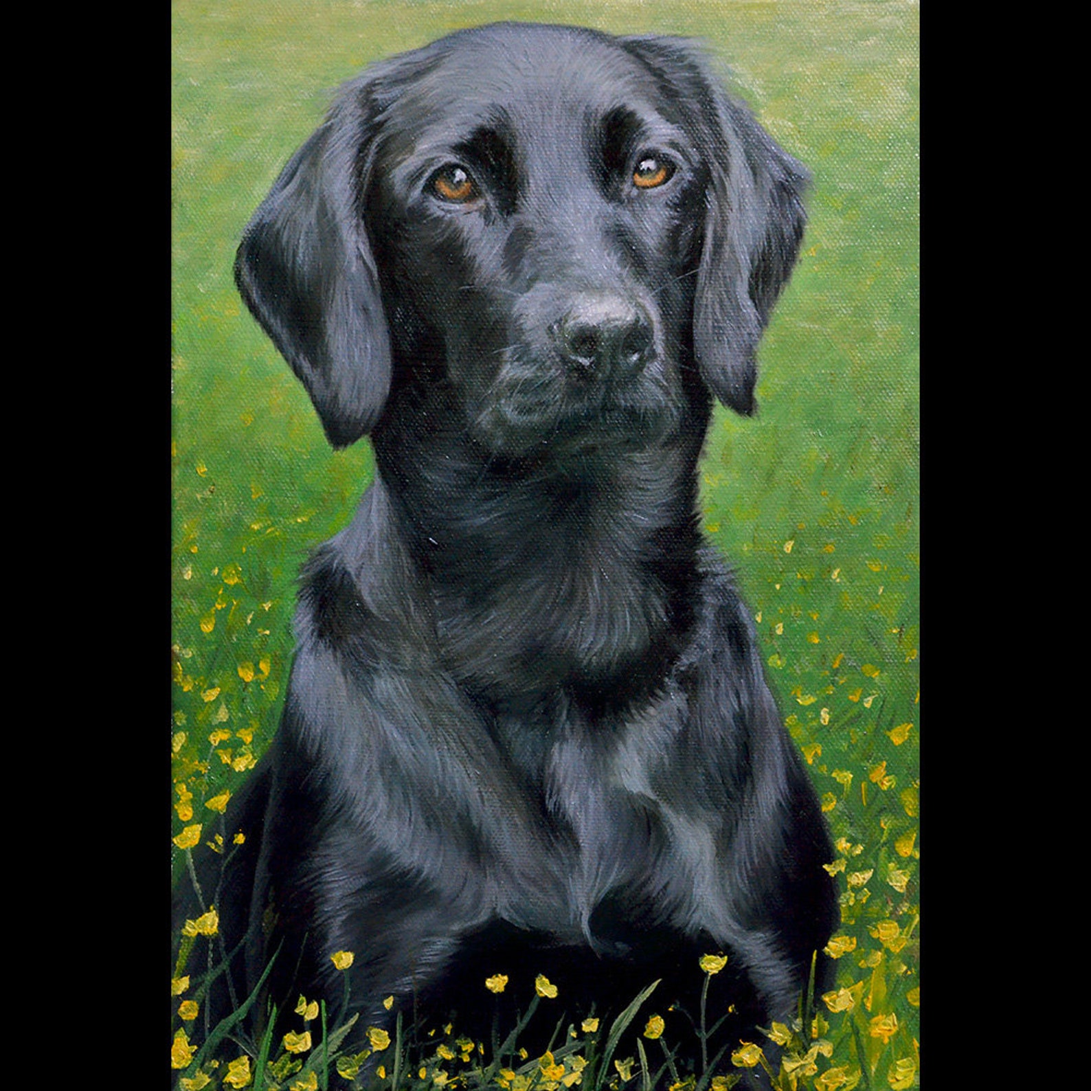 Portrait d'animal de compagnie personnalisé en anglais Etsy