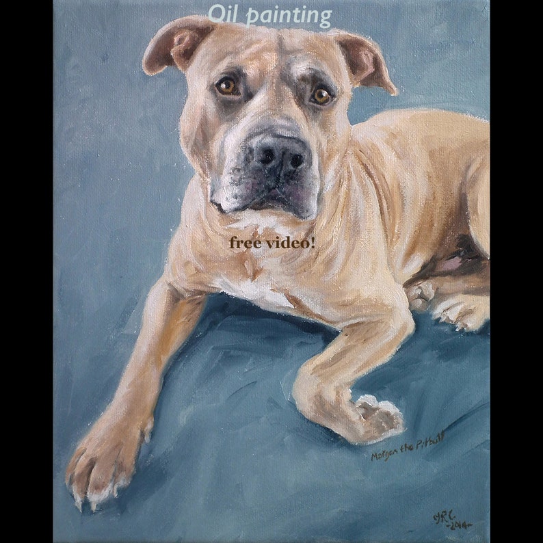 oil painting on canvas Handmade Custom pet portrait. Dog portrait 50/% DEPOSIT Pet Painting Dog Art Pet portrait