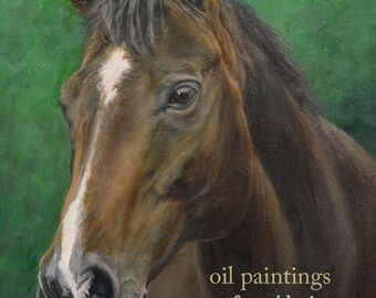 Horse painting | Horse Portrait | Horse gifts | Horse | Horse art | Horse portrait painting | Oil painting | Horse memorial | Christmas