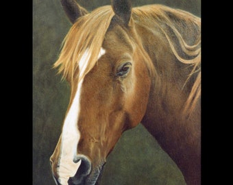 Horse painting | Horse Portrait | Horse gifts | Horse | Horse art | Horse portrait painting | Oil painting | Horse memorial | Christmas