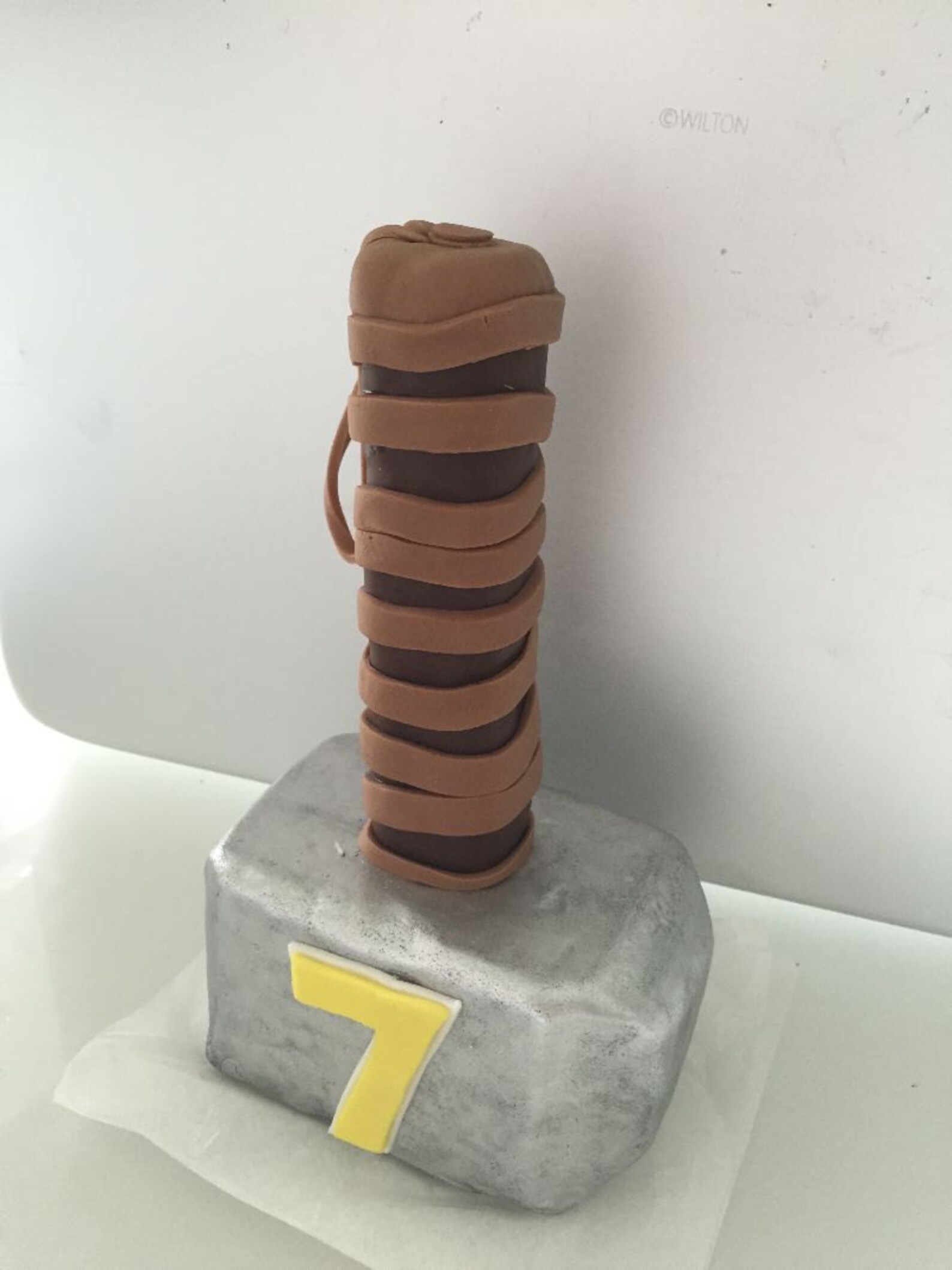 Thor's Hammer/ Avengers Cake/ Marvel/ Cake topper Etsy