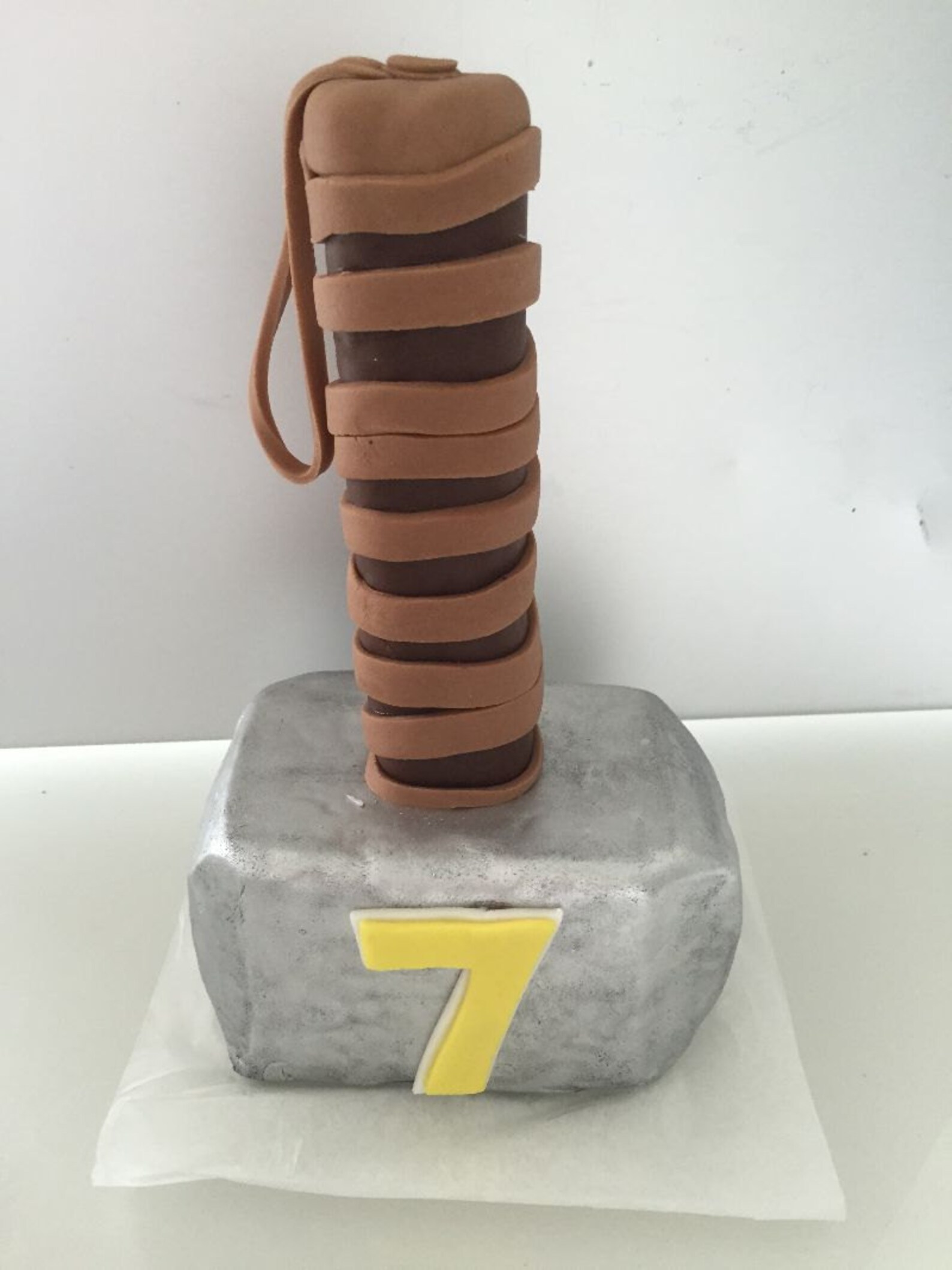 Thor's Hammer/ Avengers Cake/ Marvel/ Cake topper Etsy