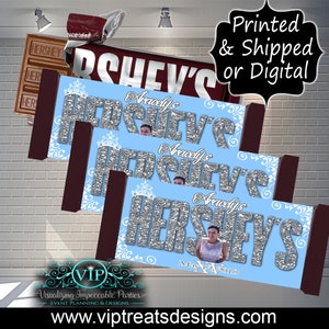 Cinderella Hershey's - Custom Candy -  Party - Birthday - Digital- Printable - Decorations- Treats - Personalized - quinceanera - sweet 16