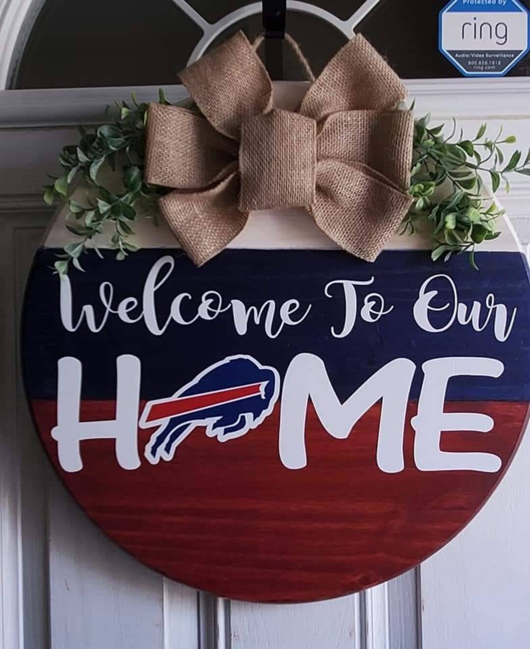 Buffalo Home Sign, Door Sign, Sign, Buffalo NY, Buffalo Decor