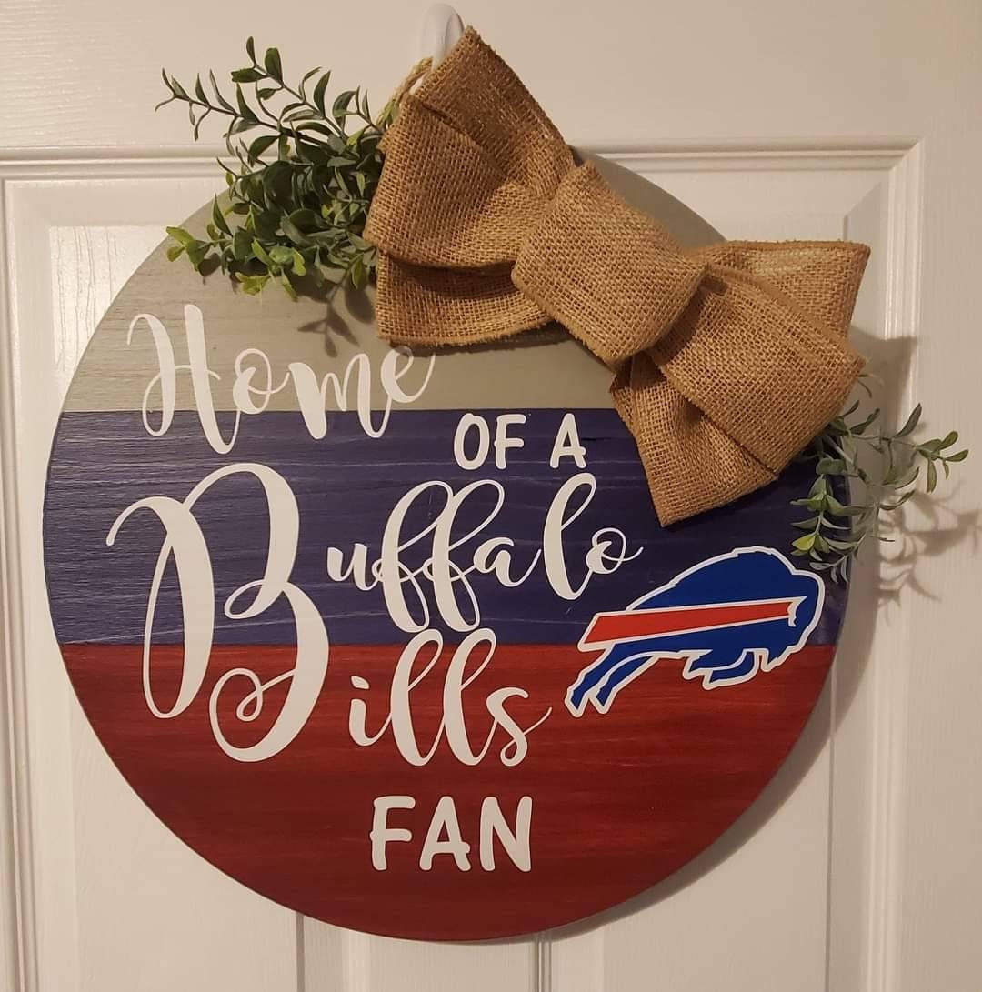 Buffalo Home Sign, Door Sign, Sign, Buffalo NY, Buffalo Decor