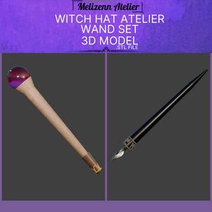 Witch Hat Workshop Wand Set (Digital File)