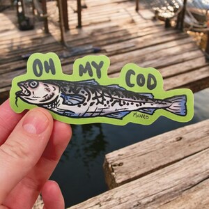 Oh ma morue Sticker