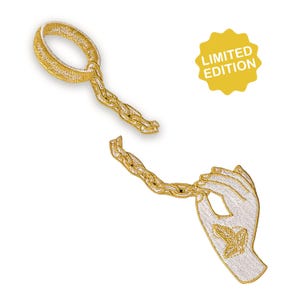 LOTR - Set di toppe termoadesive in due parti con anello