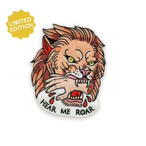 Game of Thrones Fan Art Lannister Lejon Broderad Stryklapp