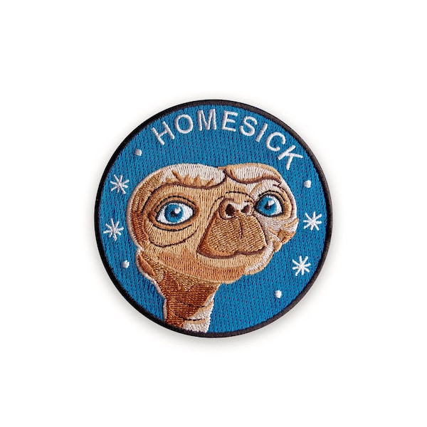 E.T. Fan Art Homesick iron on patch