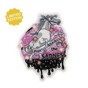 Neverending Story Fan Art Artax iron on patch